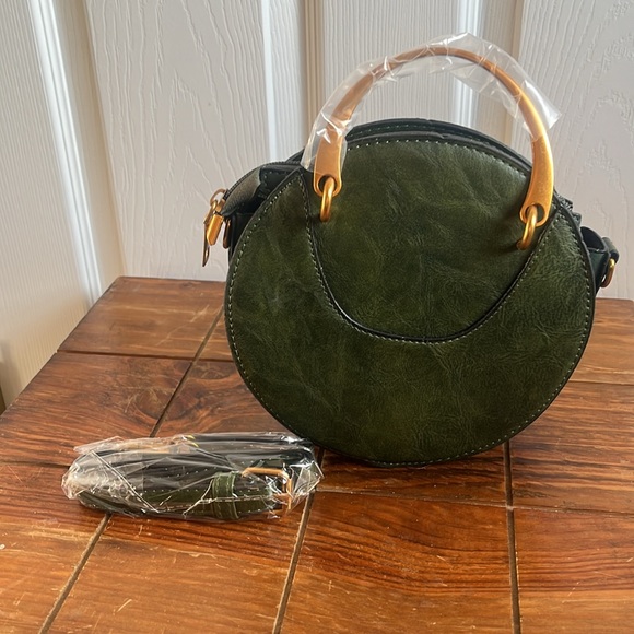 Vintage style crossover handbag, never used - Picture 2 of 5